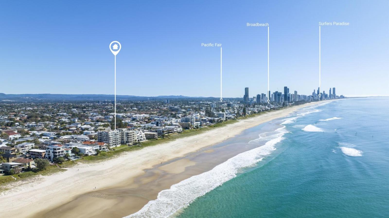 Foreshore Beachfront Apartments Gold Coast Ngoại thất bức ảnh